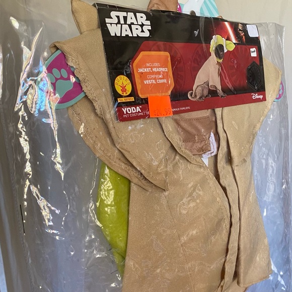 NWT small dog Star Wars Yoda costume - Picture 3 of 10